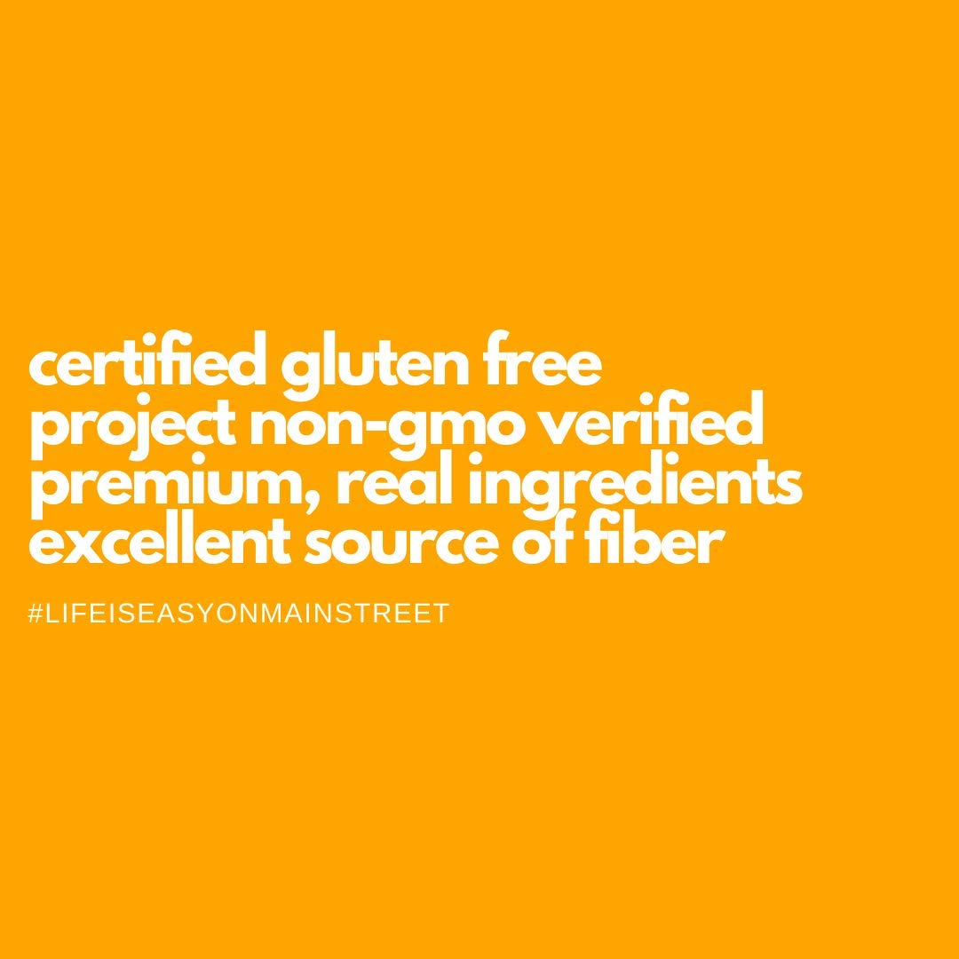 Bakery On Main Gluten-Free Instant Oatmeal Variety Pack - Vegan, Non-GMO, Quick Breakfast - 10.5oz (Pack of 1) - Perfect for Busy Mornings, Office Snacks & Healthy Lifestyle