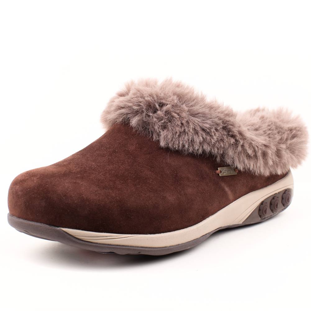 Scarlett Women's Genuine Sheepskin Clog Slippers - Soft & Comfortable House Shoes for Indoor/Outdoor Wear - Perfect for Home, Office & Relaxation