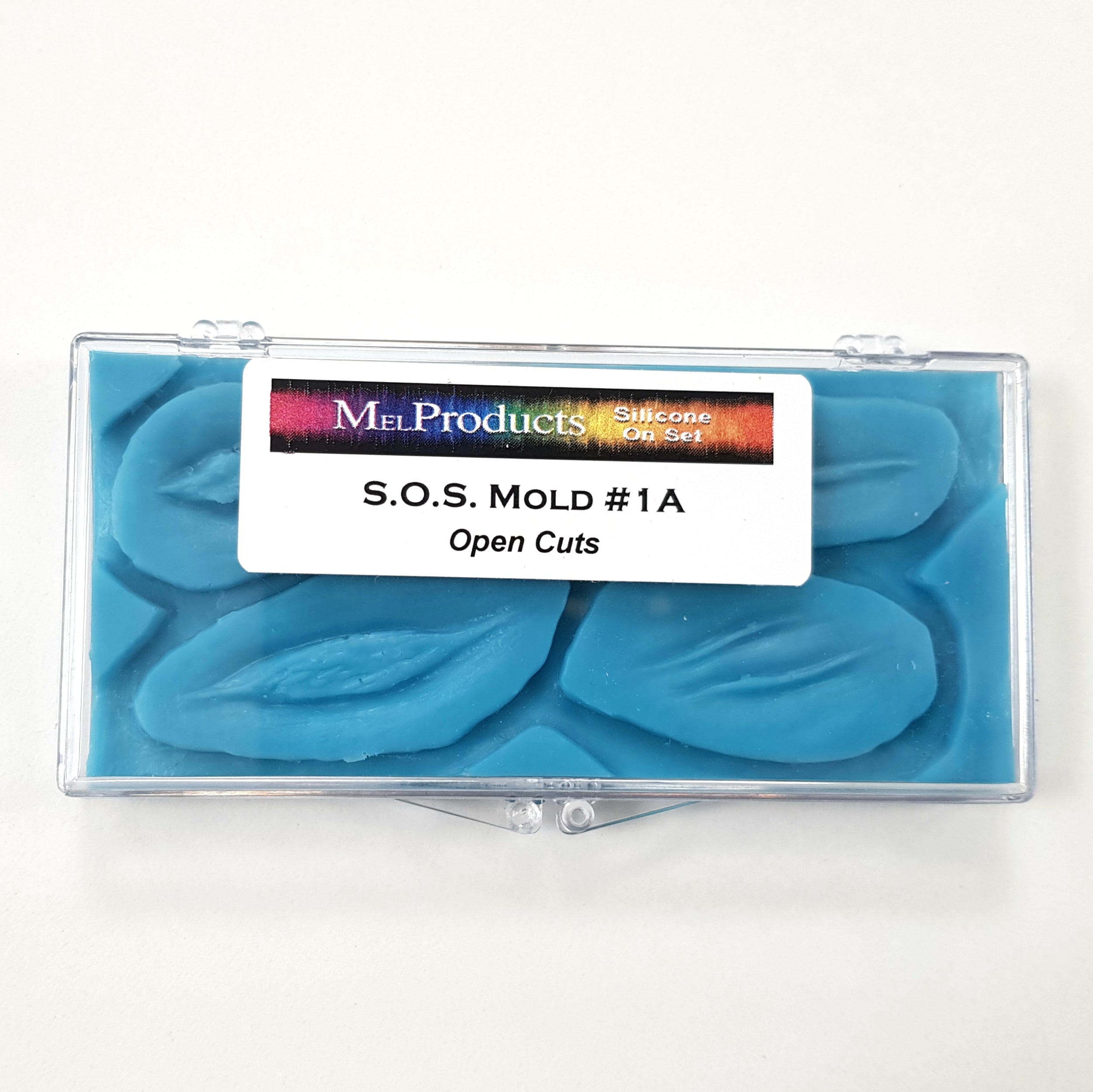 MEL Products Open Cuts Prosthetic SOS Mould - High Quality Medical Grade Silicone for Amputee Care & Wound Dressing - Perfect for Daily Use, Rehabilitation & Emergency First Aid Kits
