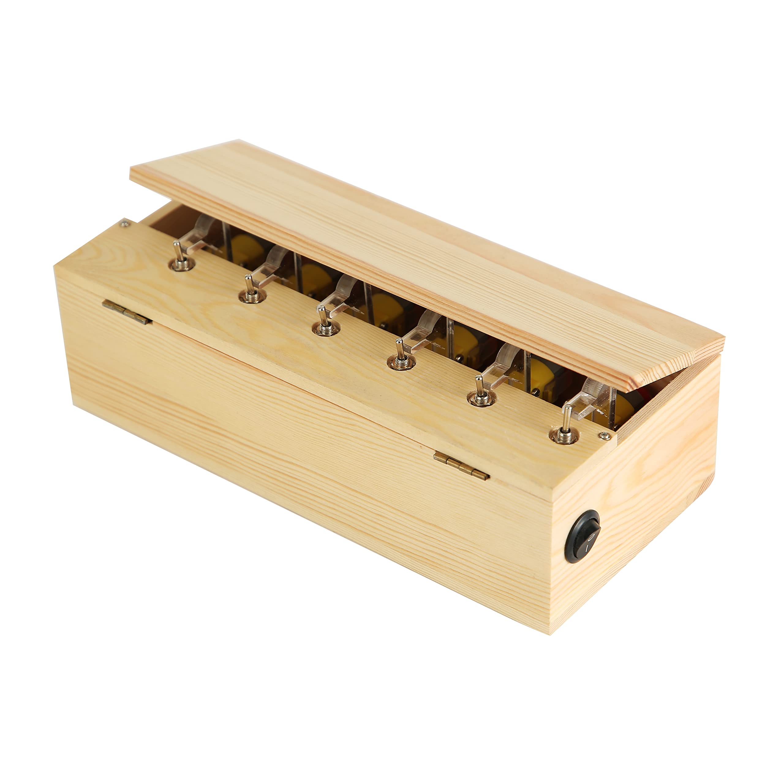 Funny Useless Box Wooden Toy - Creative Multiple Switches for Kids | Perfect Gift for Birthday, Party & Stress Relief