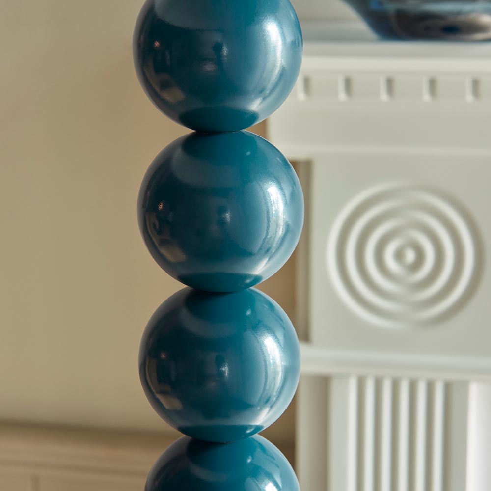 Auralis Ikat Floor Lamp with E27 Socket - Modern Handwoven Design for Living Room, Bedroom & Office Lighting