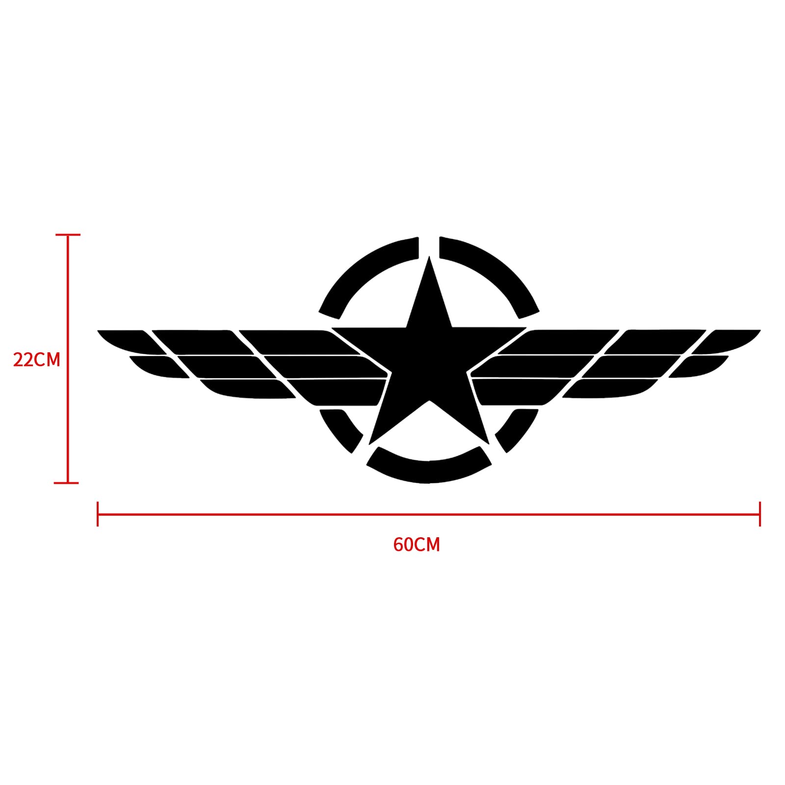 Universal Car Hood Vinyl Decal Stickers - Custom Auto Bonnet Graphics for Sports & Racing Cars - DIY Exterior Modification Accessories in Black - Perfect for Car Shows, Street Racing & Vehicle Personalization