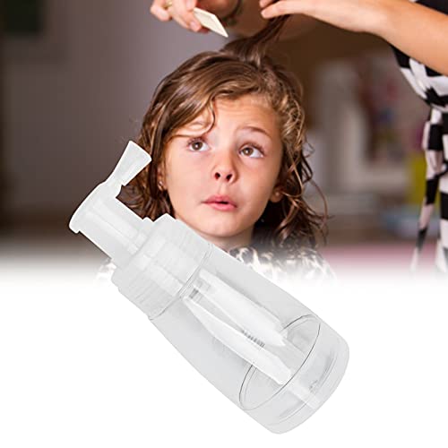 180ml Transparent Refillable Hair Powder Spray Bottle - Empty Styling Tool for Hair Powder & Dry Shampoo | Perfect for Travel, Salon & Home Use