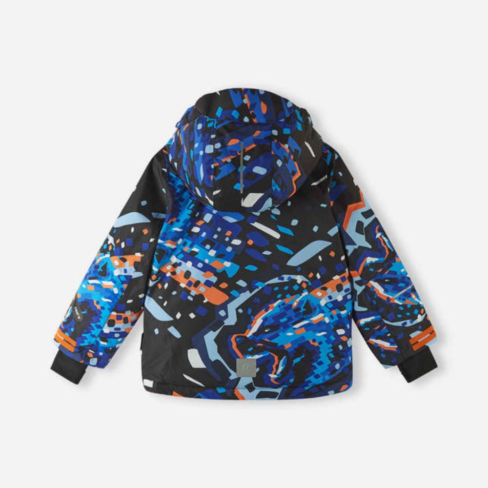 Reima Kairala Boys Waterproof Ski Jacket for Kids Age 7-8 Years - Warm Winter Snow Jacket for Boys - Perfect for Skiing, Snowboarding & Outdoor Winter Activities