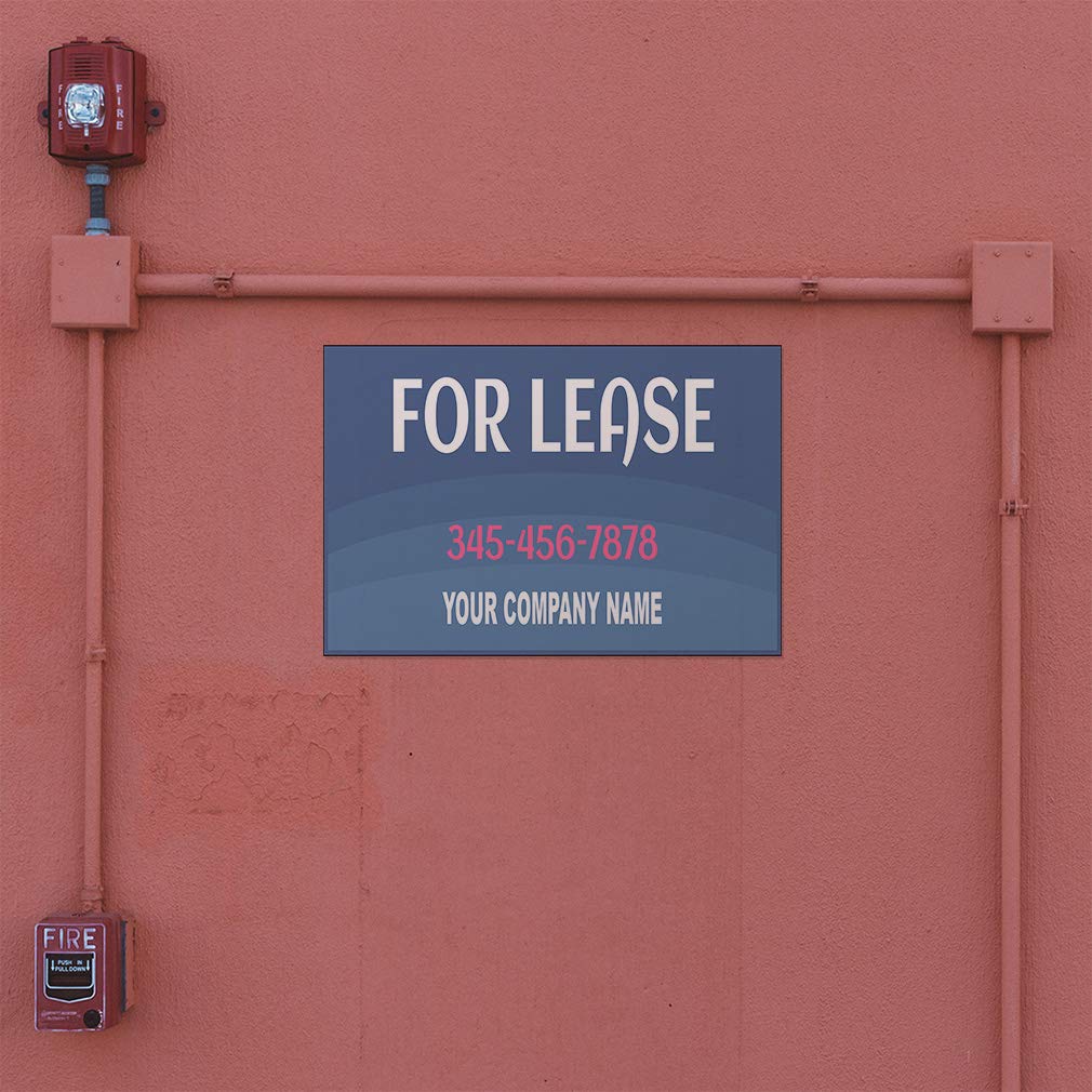 Custom Vinyl Door Decals - 66x44 Inches (Set of 2) - Durable Outdoor Stickers for Business, Lease Signs & Car Bumper - Perfect for Storefronts, Rental Properties & Vehicle Advertising