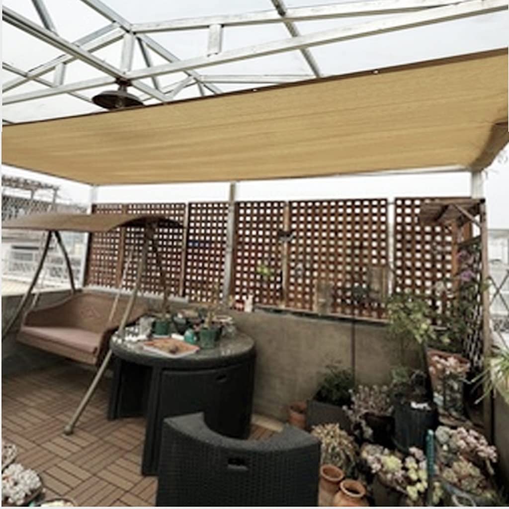 Premium UV-Resistant Sunblock Shade Cloth - 4m x 6m Sunscreen Mesh for Greenhouse, Garden Plants & Outdoor Protection - Breathable Shade Netting with Reinforced Grommets - Ideal for Flowers, Patio, Lawn, Pool Cover & Backyard Shade Solutions