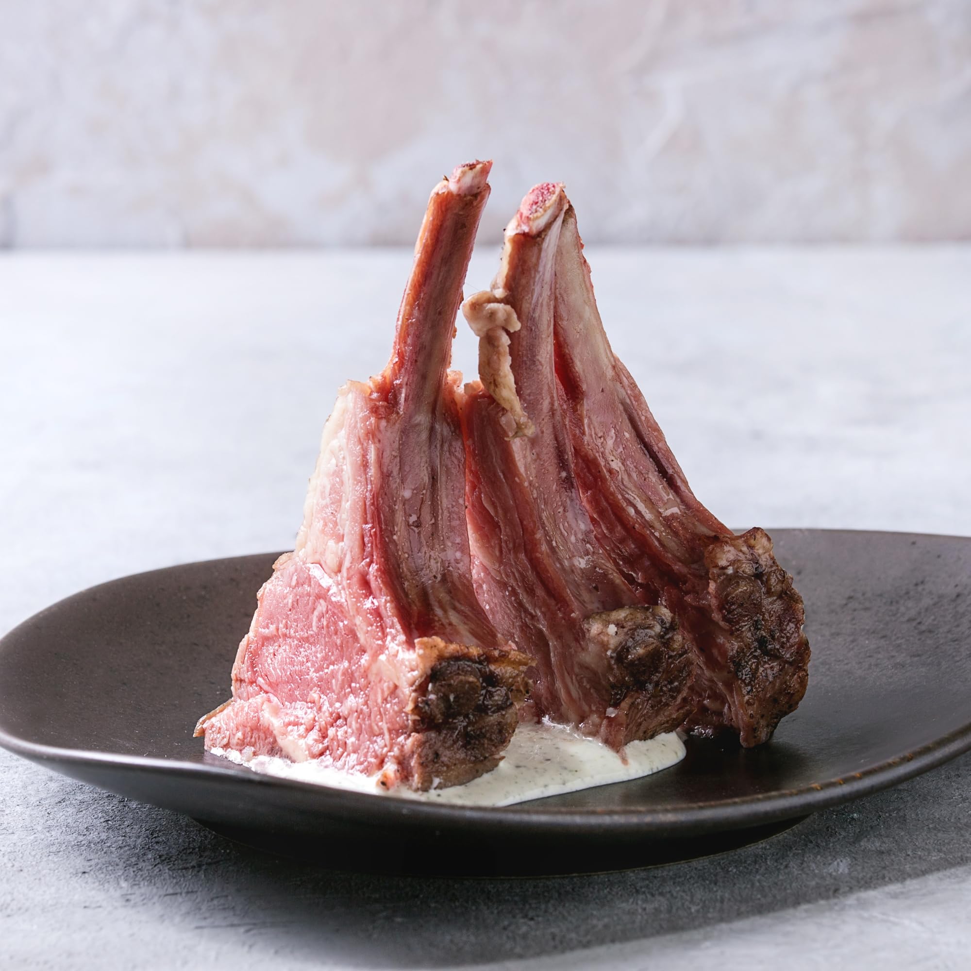 Premium New Zealand Pasture-Raised Lamb Rack (16-18oz, 2 Racks) - Grass-Fed, Tender & Juicy - Perfect for Gourmet Dinners, Holiday Feasts & Special Occasions