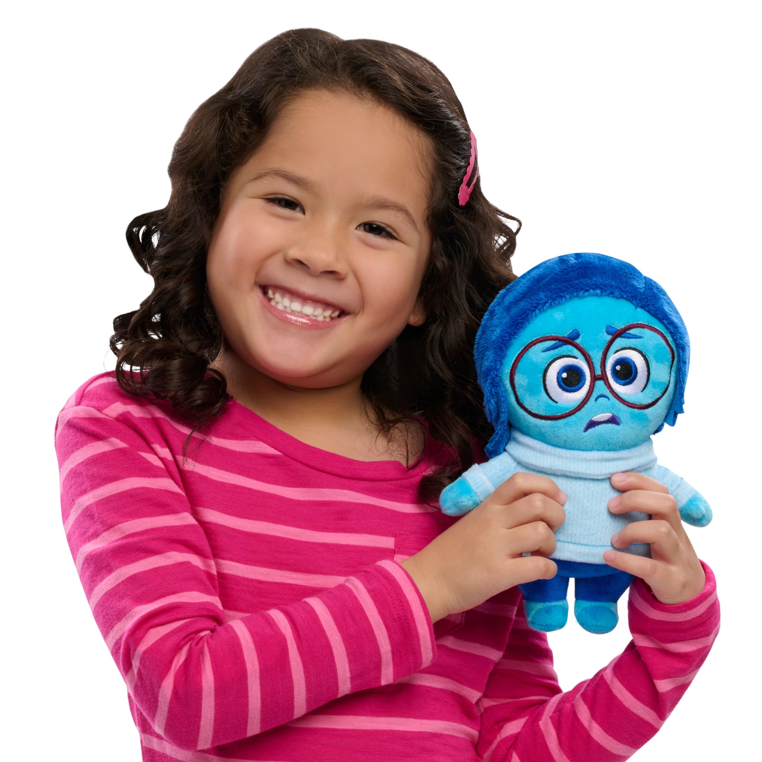 Inside Out 2 Sadness Plush Toy - Soft Stuffed Animal for Kids Ages 3+ | Just Play Official | Emotional Comfort Toy for Playtime, Bedtime & Movie Nights