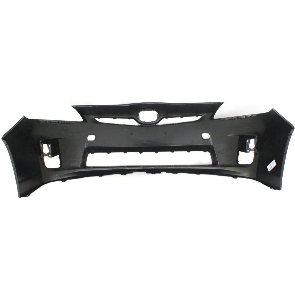 Evan Fischer Front Bumper Cover Compatible with 2010-2011 Toyota Prius | Primed Replacement for Halogen Headlight Models | TO1000359 | Perfect for Accident Repair & Car Restoration Projects