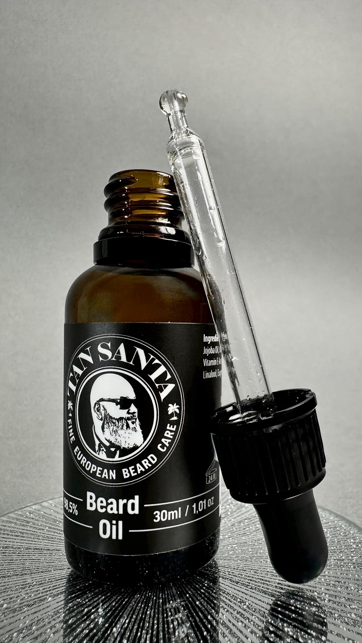 Premium Beard Growth Oil for Men with Argan Oil & Eugenol - Natural Conditioning Beard Oil for Softness & Shine - Perfect for Daily Grooming & Styling Routine
