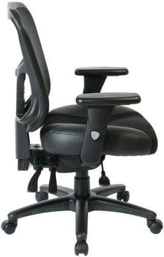 Pro Line II Pro Grid Mesh Back Task Chair [98346] - Ergonomic Office Chair for Home & Work, Adjustable Height & Lumbar Support, Breathable Mesh Back for All-Day Comfort