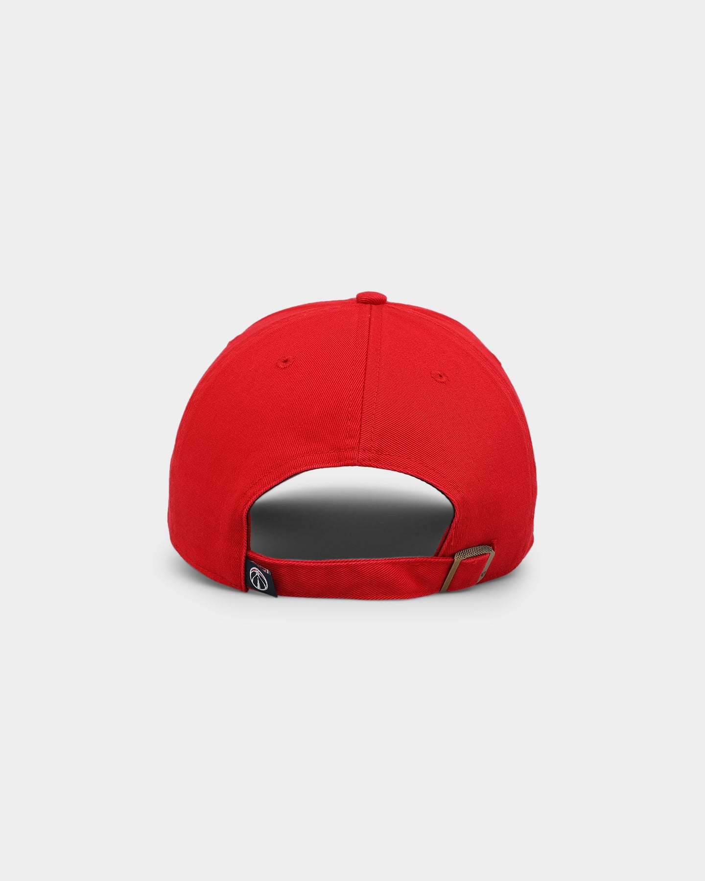 47 Brand Washington Wizards 47 Clean Up Adjustable Strapback Snapback Hat - Red NBA Basketball Cap for Men & Women - Perfect for Games, Streetwear & Fan Gear