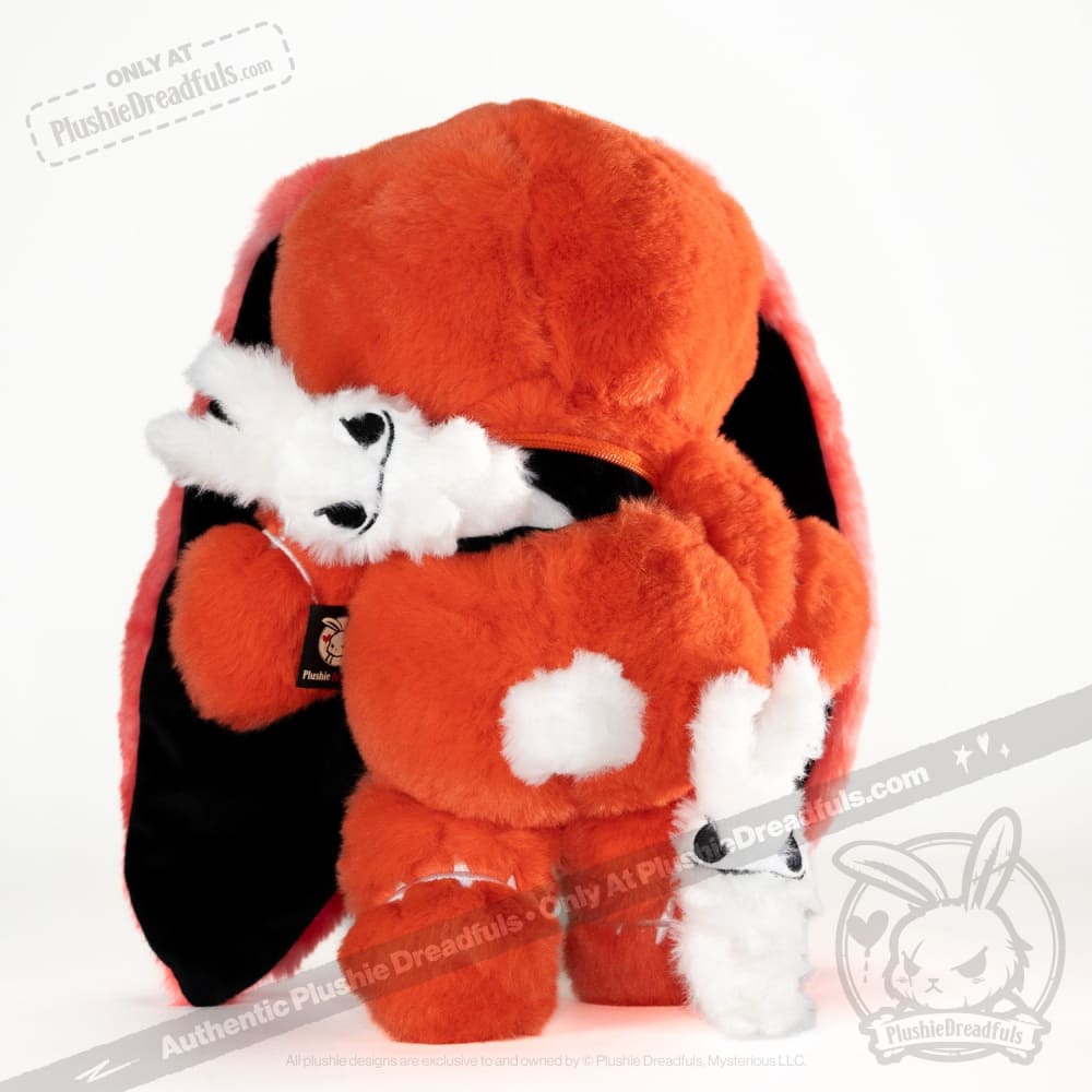 Plushie Dreadfuls Anxiety Rabbit - Soft Stuffed Animal Toy for Stress Relief & Comfort | Perfect for Anxiety Support, Therapy, and Cuddling