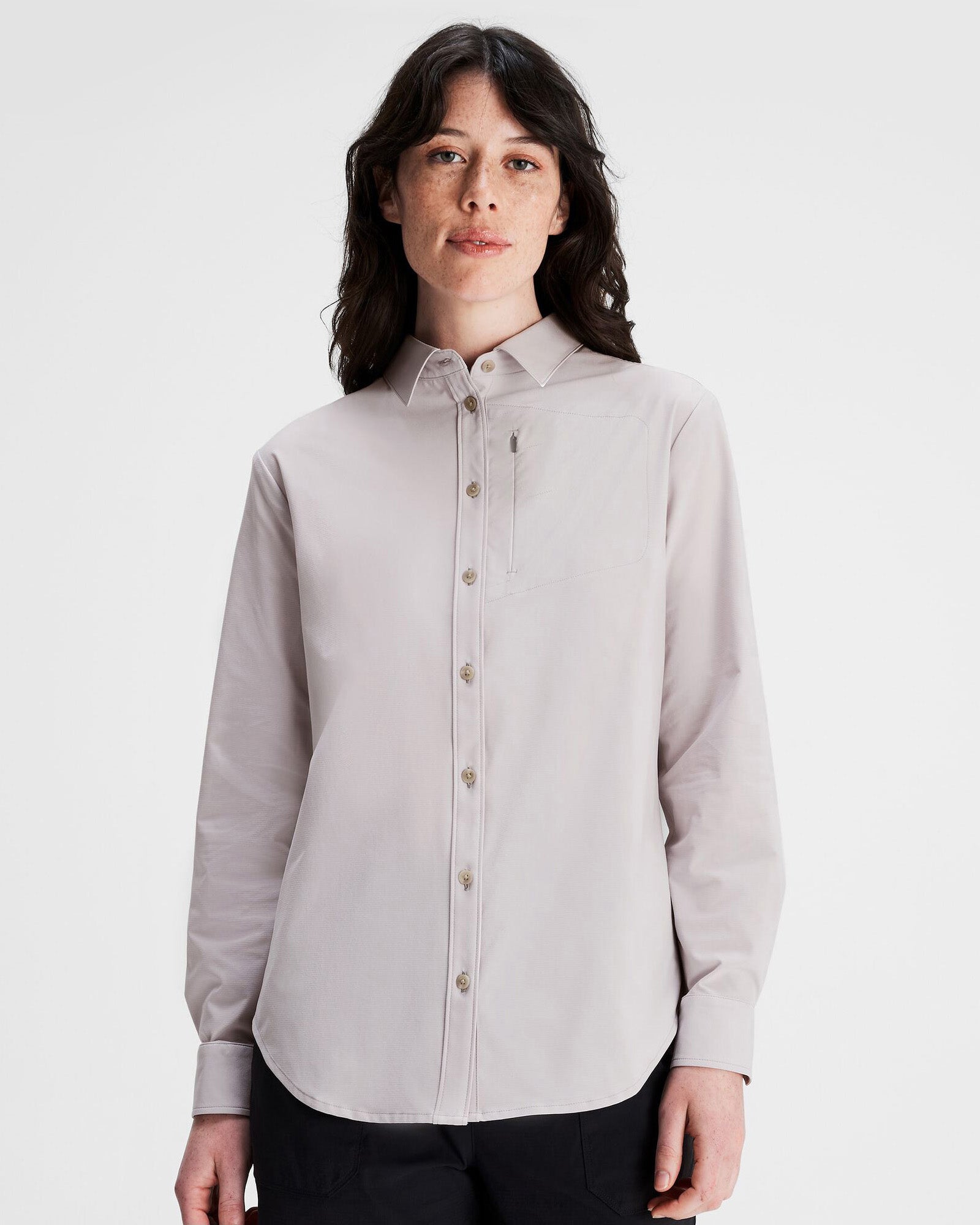 Women's Sun Protection Long Sleeve Shirt - UPF 50+ UV Ray Blocking Lightweight Breathable Outdoor Hiking Shirt for Summer Beach Travel & Gardening