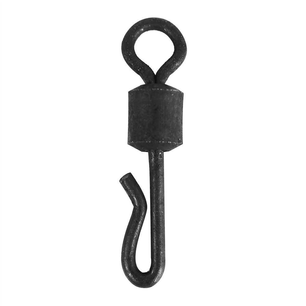 VGEBY 25pcs Barrel Fishing Swivels - Size 3 Rolling Ball Bearing Swivel for Saltwater & Freshwater Fishing - Durable Fishing Tackle for Bass, Trout & Walleye (Great for Boat, Pier & Shore Fishing)
