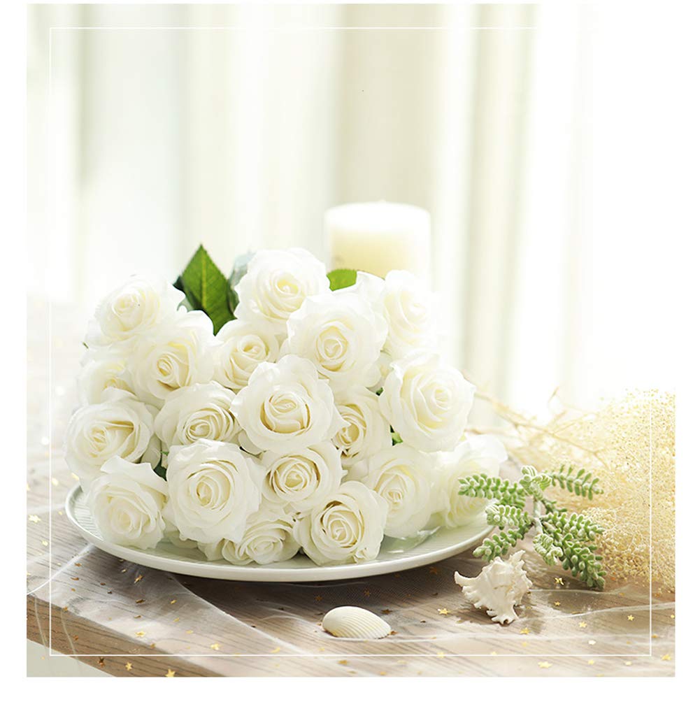 AMZALI Realistic Artificial Roses - 24