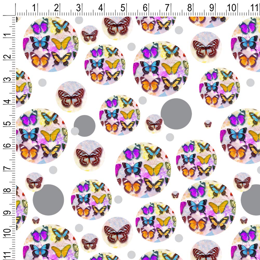 Colorful Butterflies Gift Wrap Paper Roll - Vibrant Butterfly Design Wrapping Paper for Birthdays, Parties & Special Occasions - 24