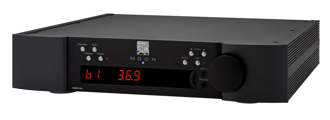 Moon 430HA High-Fidelity Headphone Amplifier - Premium Audiophile Sound for Home Studio, Gaming & Music Listening