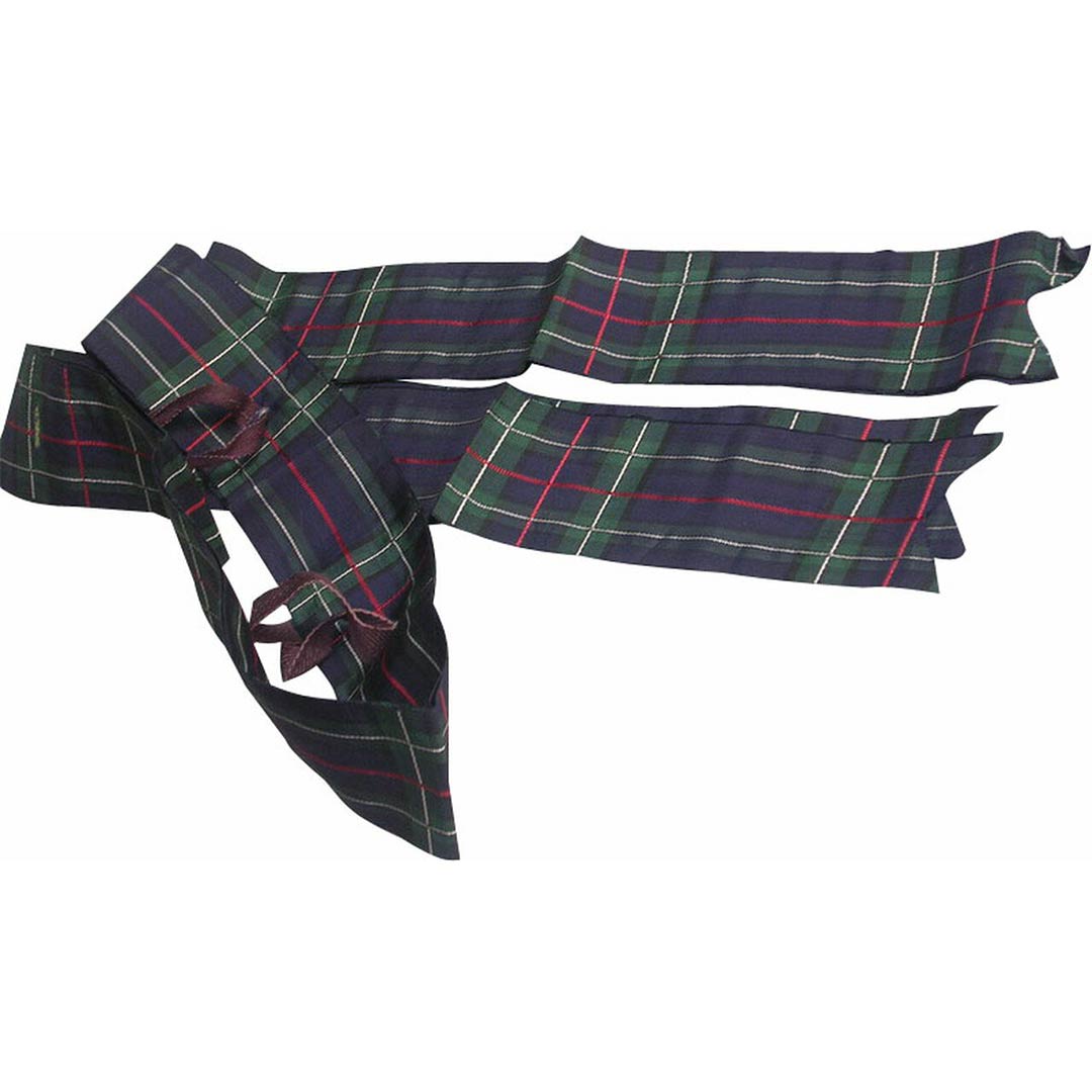 Authentic Clan Tartan Piper's Bagpipe Drone Ribbons - Premium Scottish Highland Bagpipe Accessories for Traditional Celtic Music Performances & Pipe Band Events