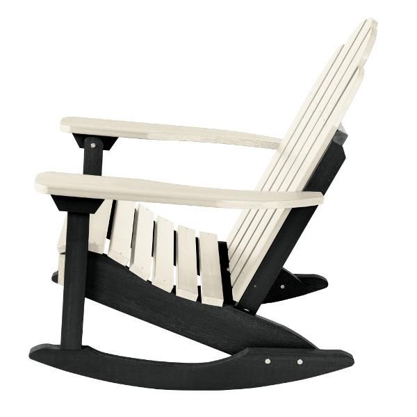 Premium Adirondack Rocking Chair - Solid Wood Outdoor Rocker for Patio, Garden & Porch - Comfortable & Durable for Relaxing, Reading & Enjoying Nature