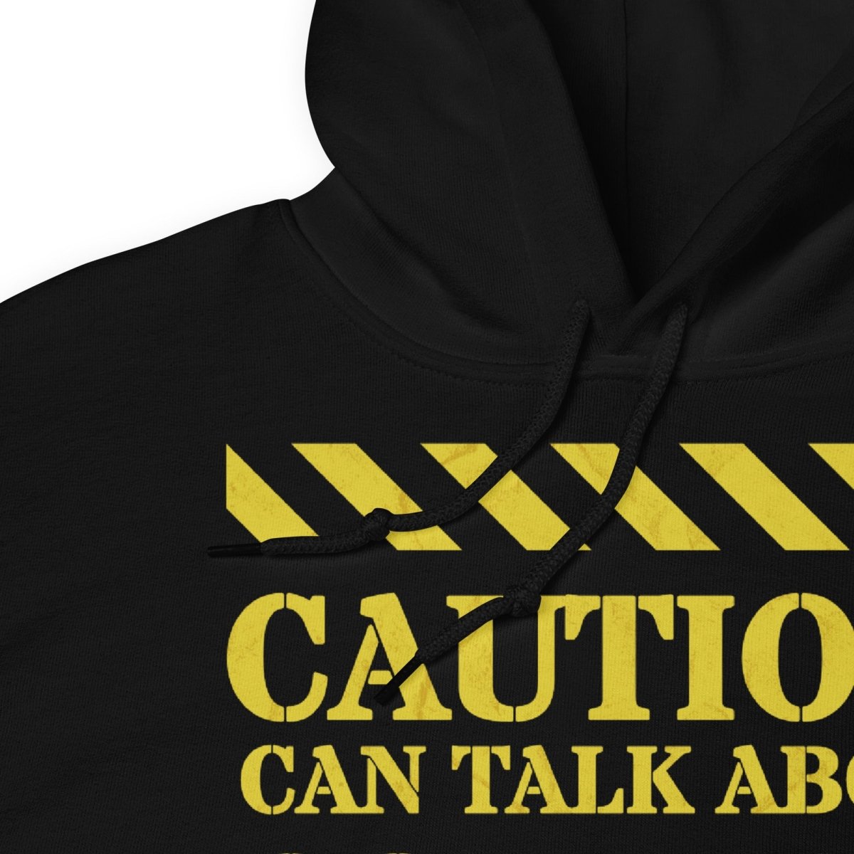 Caution Sobriety Conversationalist Unisex Hoodie - Funny Sarcastic Sweatshirt for Men & Women - Perfect for Parties, Social Events & Everyday Wear
