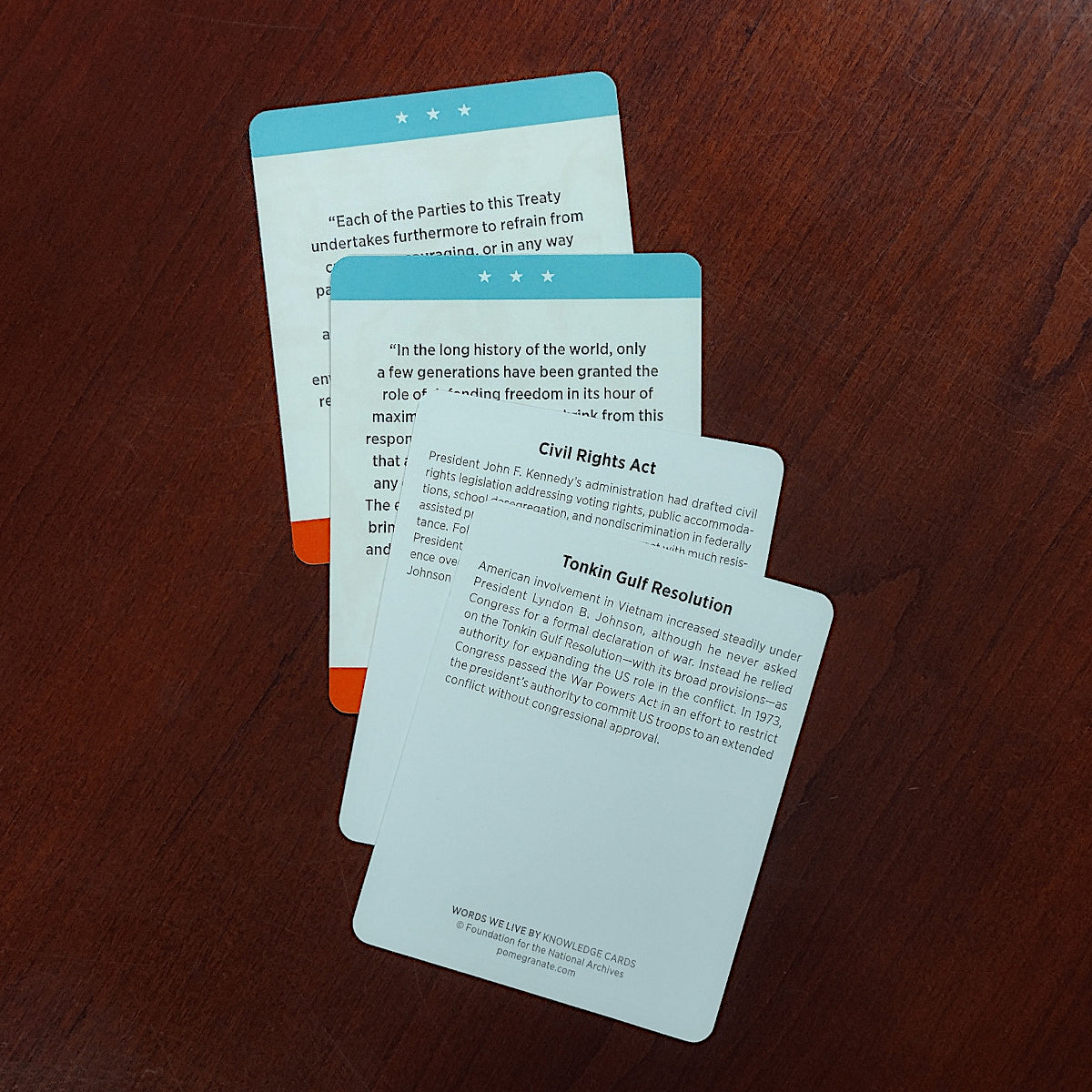 Words We Live By Quiz Deck - Inspirational Quote Cards for Self-Reflection & Personal Growth | Perfect for Journaling, Meditation & Mindfulness Practices