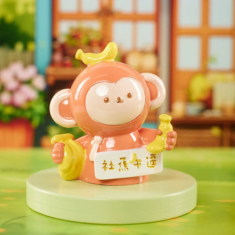 Hardworking Animals Bean Series Blind Box - Cute Collectible Mini Figurines for Kids & Adults - Perfect for Gifts, Party Favors, and Desk Decor