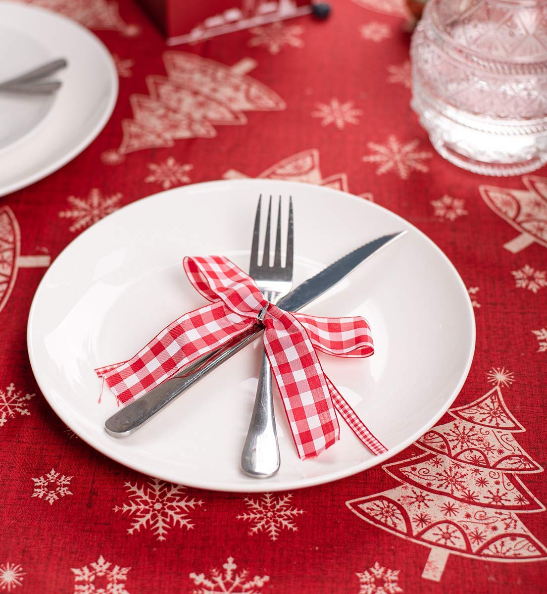 Delling 10-Inch Durable Porcelain Dinner Plates Set of 4 & 7-Inch White Dessert/Salad Plates Set of 6 - Elegant Tableware for Restaurants, Weddings, and Family Dining