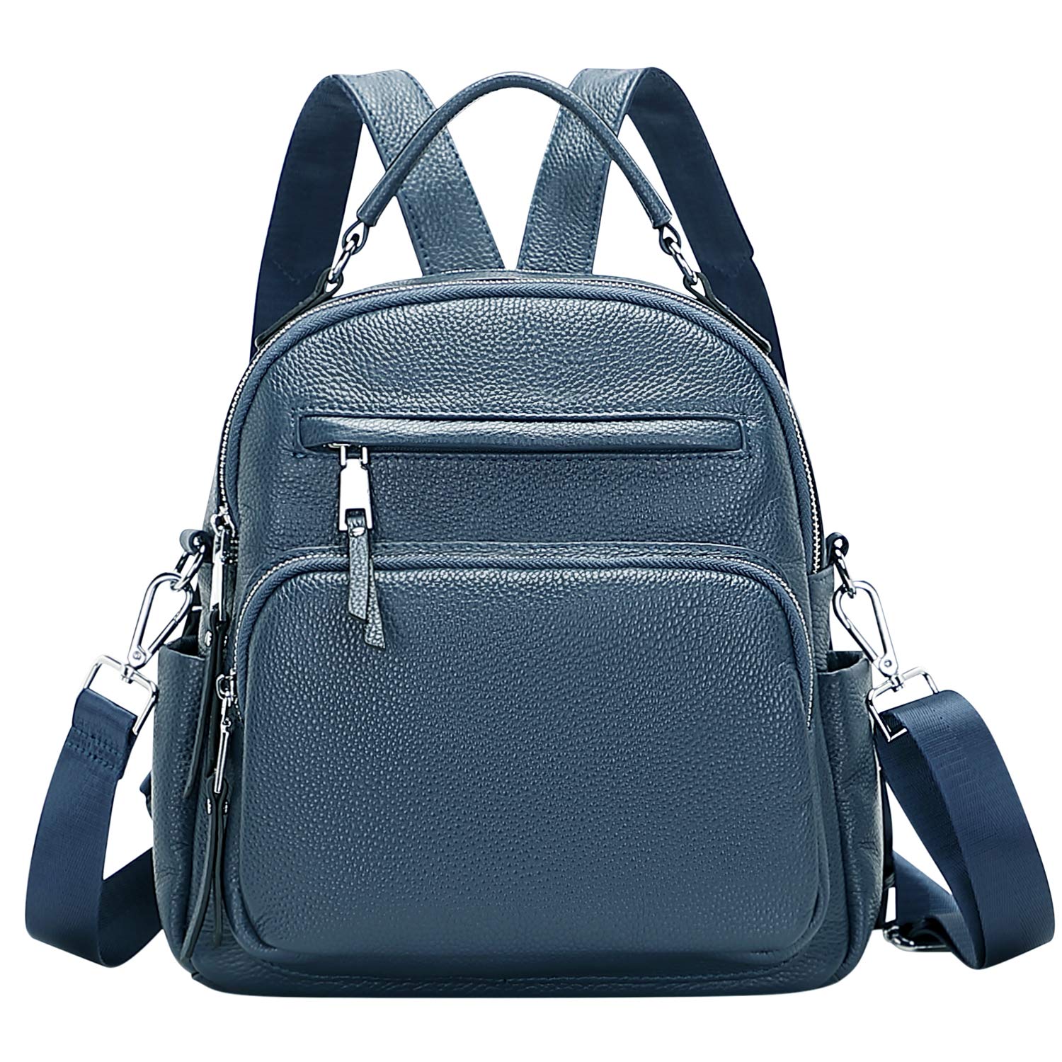ALTOSY Genuine Leather Backpack for Women - Small Convertible Backpack Purse, 4-in-1 Shoulder Bag for Work, Travel & Daily Use | Durable & Stylish Ladies Handbag