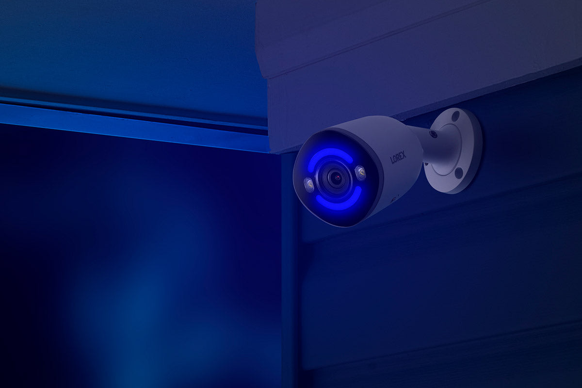 Lorex H15 4K Smart Security Camera with AI, PoE IP Wired, Night Vision & Motion Detection - Outdoor/Indoor Surveillance for Home & Business Protection