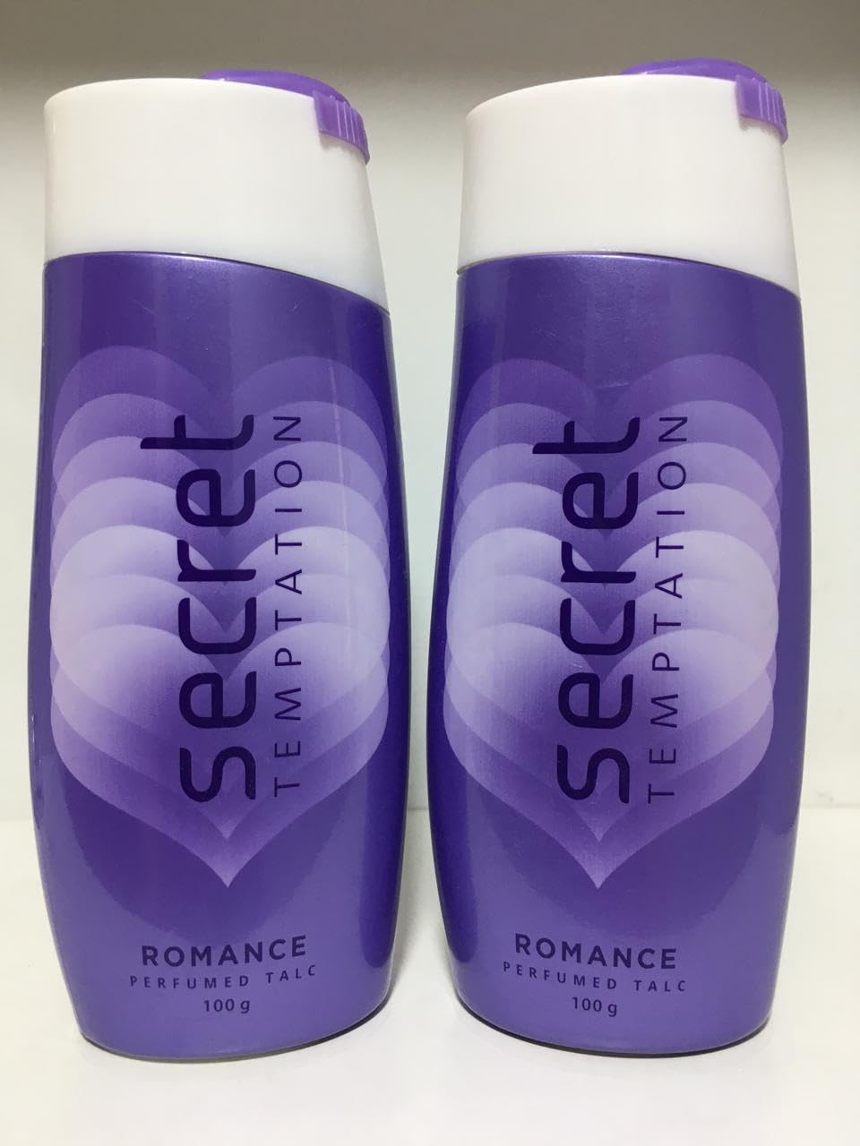Romance Perfumed Talcum Powder for Women - 100g Each, Pack of 2 | Soft Fragrance Body Powder for Daily Use & Special Occasions