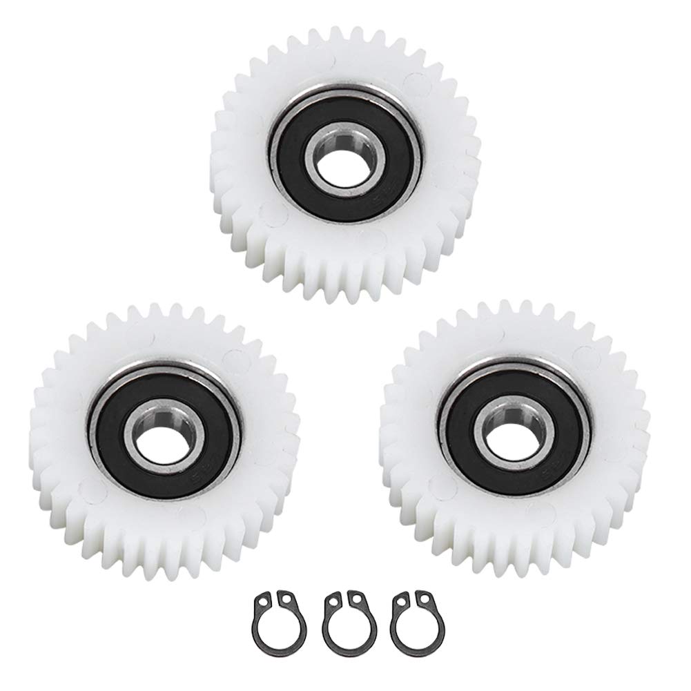 36 Teeth Electric Gears - 3PCS Nylon Professional 36T E Motor Gear Clutch Tool Accessory for RC Cars, Drones & DIY Robotics Projects