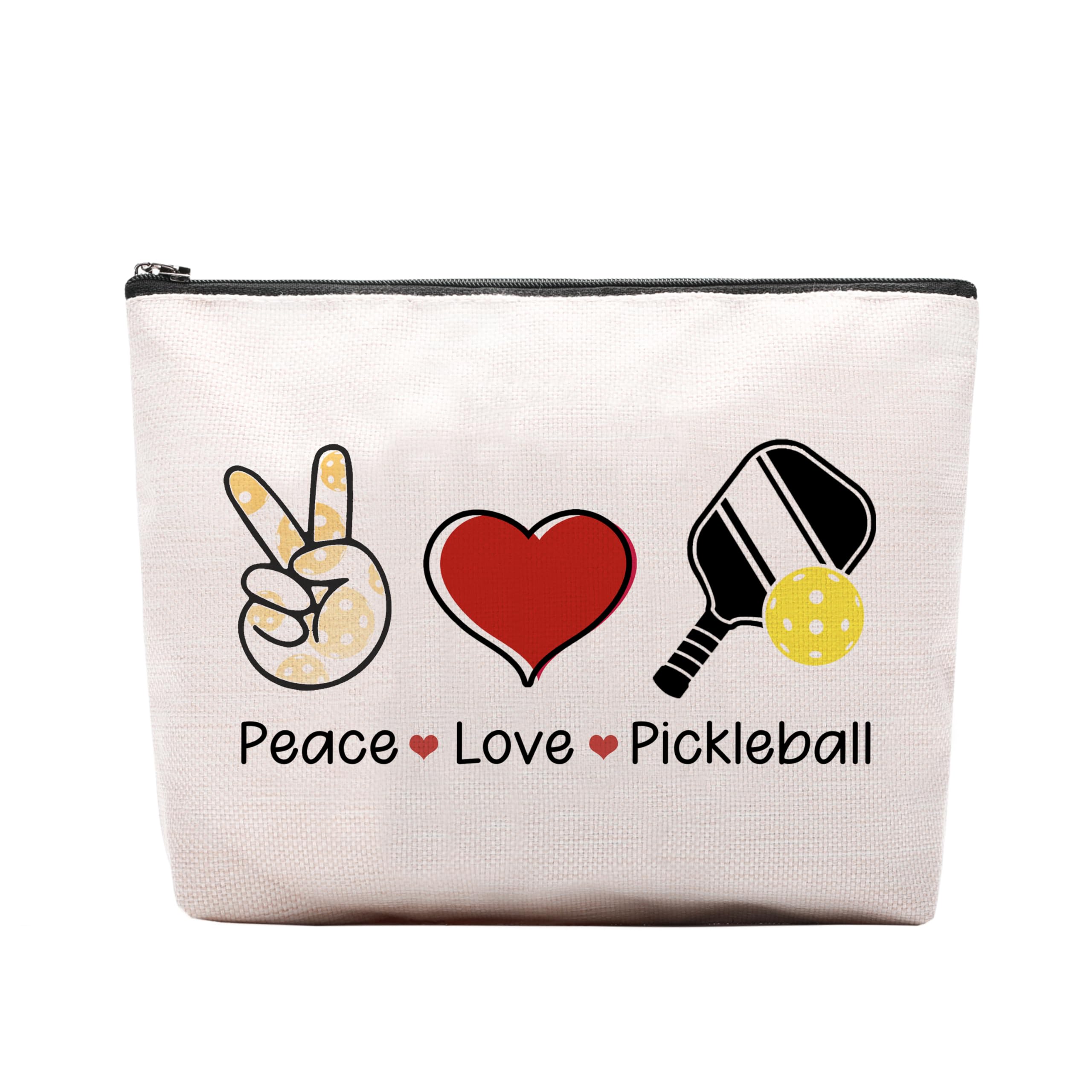 **Personalized Ball Player Makeup Bag - Stylish Zipper Pouch for Women, Perfect Gift for Ball Lovers & Sports Enthusiasts - Great for Gym, Travel & Everyday Use**