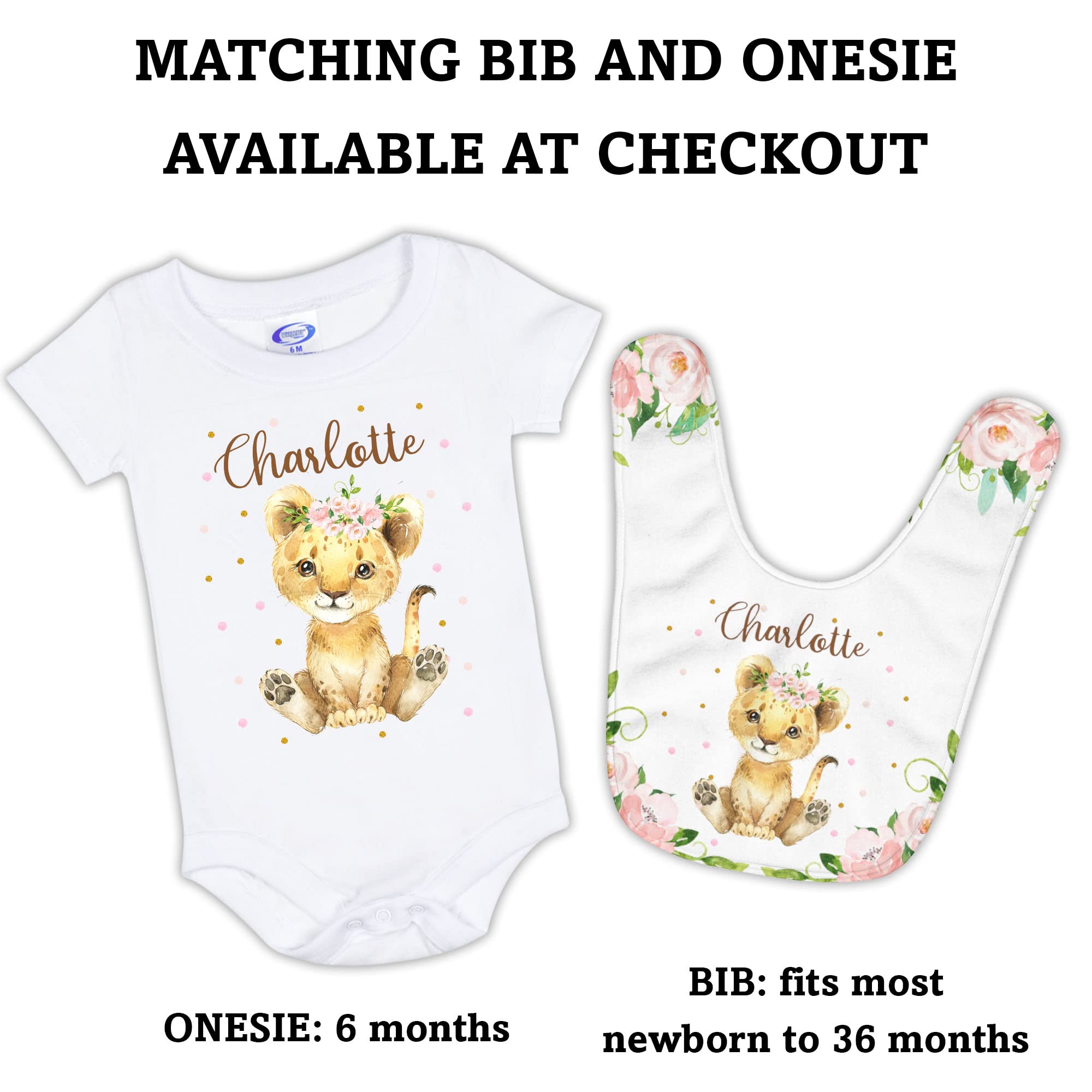 **Personalized Baby Blankets for Girls - Custom Lion Design, Super Soft Plush Fleece, 30