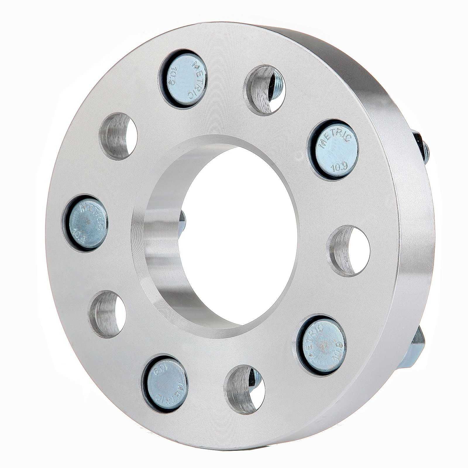 SCITOO 1 Inch Wheel Spacers (2Pcs) – 5x110 Bolt Pattern, 12x1.5 Thread, 65.1mm Hub – Silver Wheel Adapters for Cadillac Catera 1997-2001, Chevrolet Cobalt 2005-2010, Malibu 2004-2012, HHR 2006-2011 – Perfect for Enhanced Stance & Performance Upgrades
