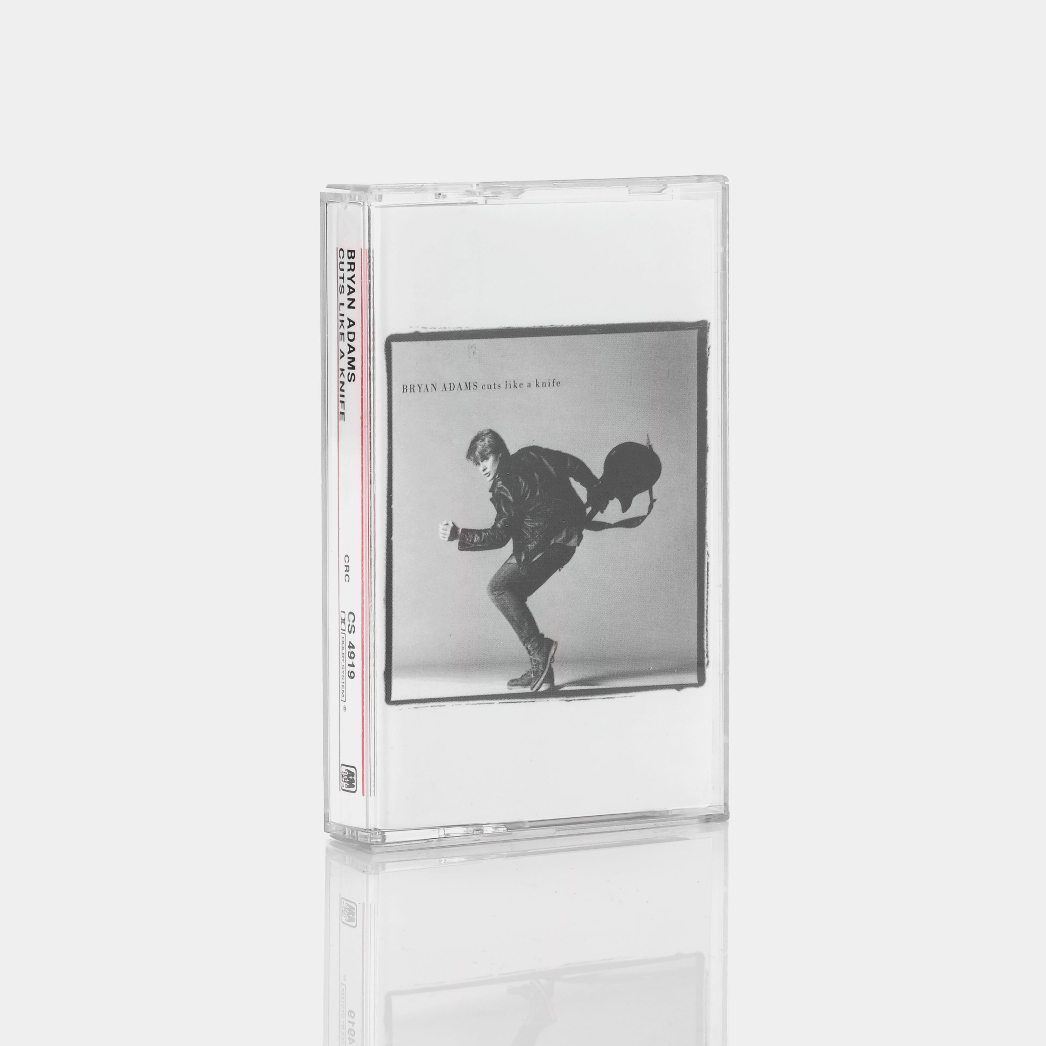 Bryan Adams Cuts Like A Knife Cassette Tape - Vintage Music Collectible, Classic Rock Album for Cassette Players & Retro Music Lovers