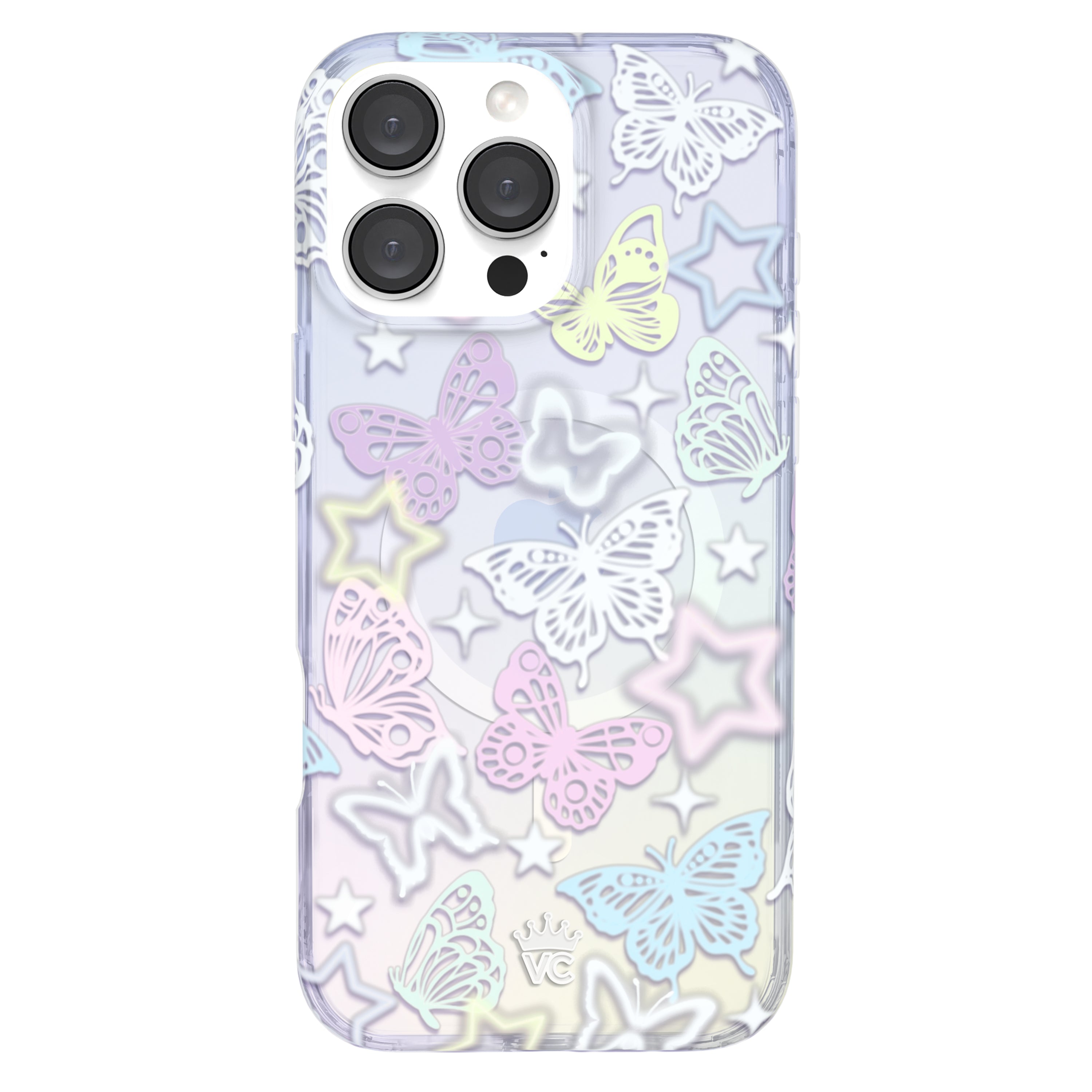 Butterfly Fantasy iPhone Case - Elegant Floral Design Protective Cover for iPhone 13/14/15 - Perfect for Everyday Use, Travel & Gifts