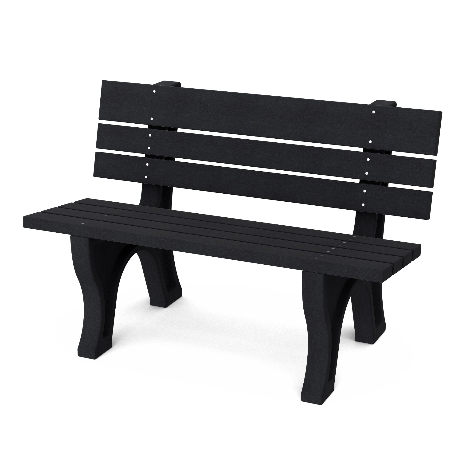 Heritage 4ft and 6ft Outdoor Park Benches - Durable Wooden Garden Bench for Parks, Gardens, and Patios - Perfect for Relaxing, Picnics, and Outdoor Seating