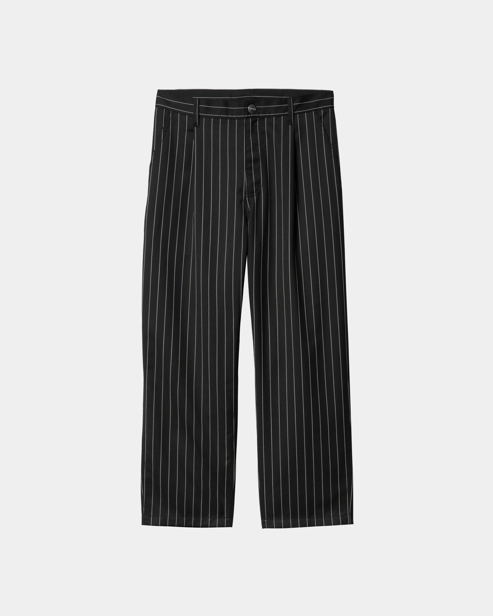 Seaton Pants for Men - Black Wax Stripe Casual Trousers | Comfortable & Stylish for Work, Travel & Everyday Wear