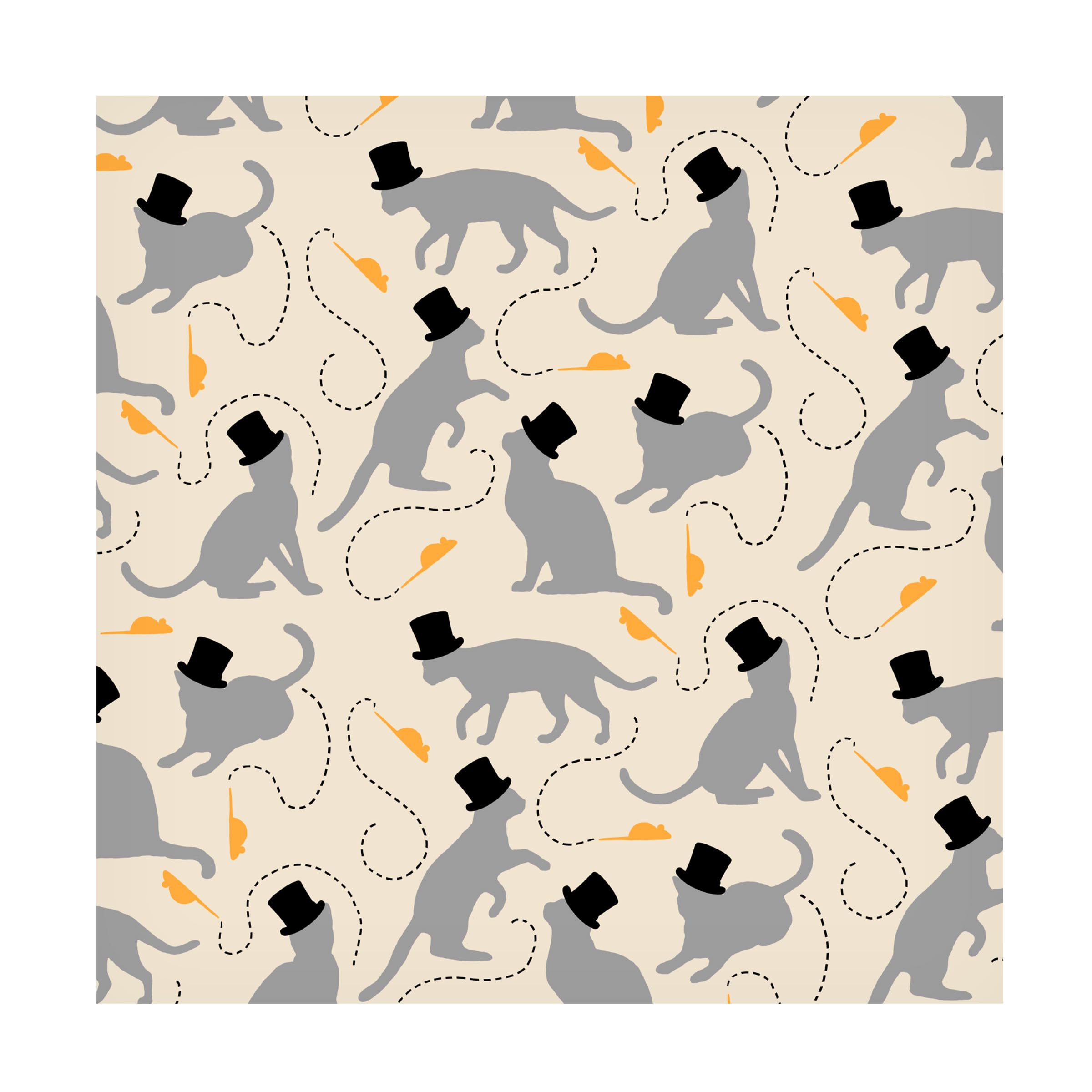 Sophisticated Kitties Canvas Wall Art by Trademark Fine Art - Elegant Cat Painting for Living Room, Bedroom & Office Decor