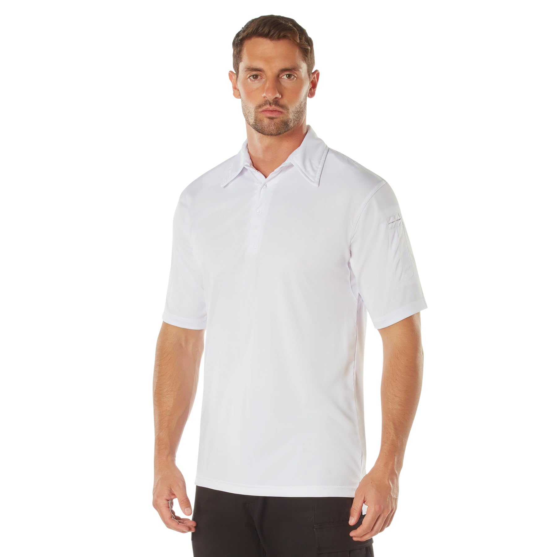 Rothco Tactical Performance Polo Shirt - Moisture Wicking, Quick Dry, Durable for Outdoor & Military Use - Perfect for Hiking, Camping, and Tactical Operations
