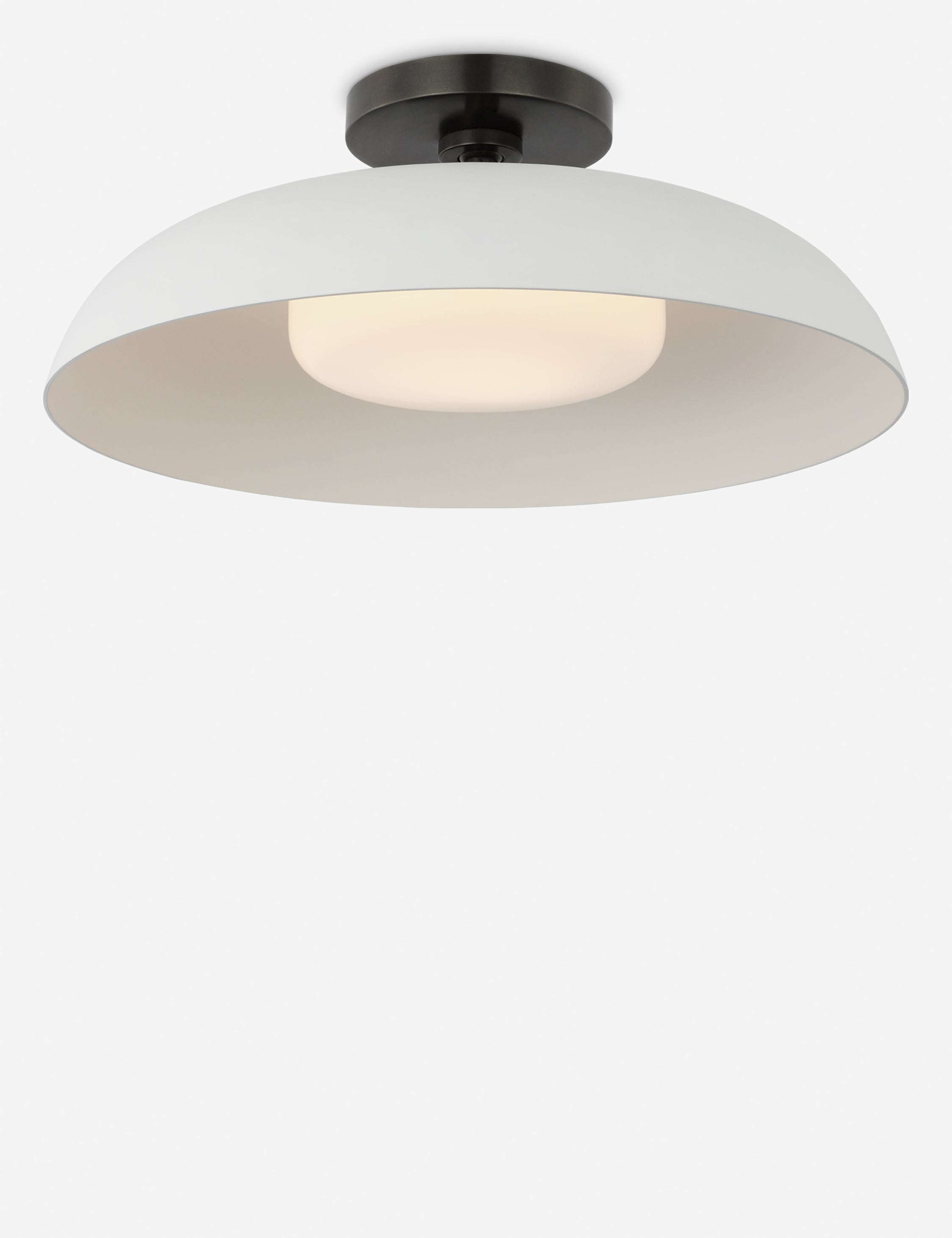 Amber Lewis Cyrus Flush Mount Light - Modern Ceiling Fixture for Bedroom, Living Room & Hallway - Energy Efficient LED Lighting for Home Decor