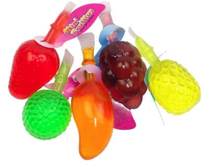 2 Pack Fruit Jelly - Mini Frutitas 40 Pieces Assorted Flavors (Mango, Pineapple, Grape, Strawberry, Melon) | Squeezable Fruit Flavored Jelly Snacks for Kids Lunch, Party Favors & On-the-Go Treats