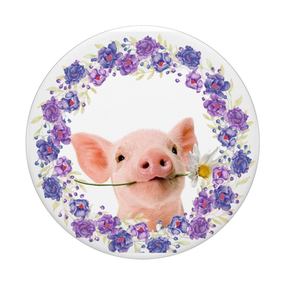 Adorable Baby Piglet Phone Holder Stand - Pink Cute Pig-Shaped Cell Phone Stand for Desk, Perfect Gift for Kids & Pig Lovers - Ideal for Home, Office & Travel Use