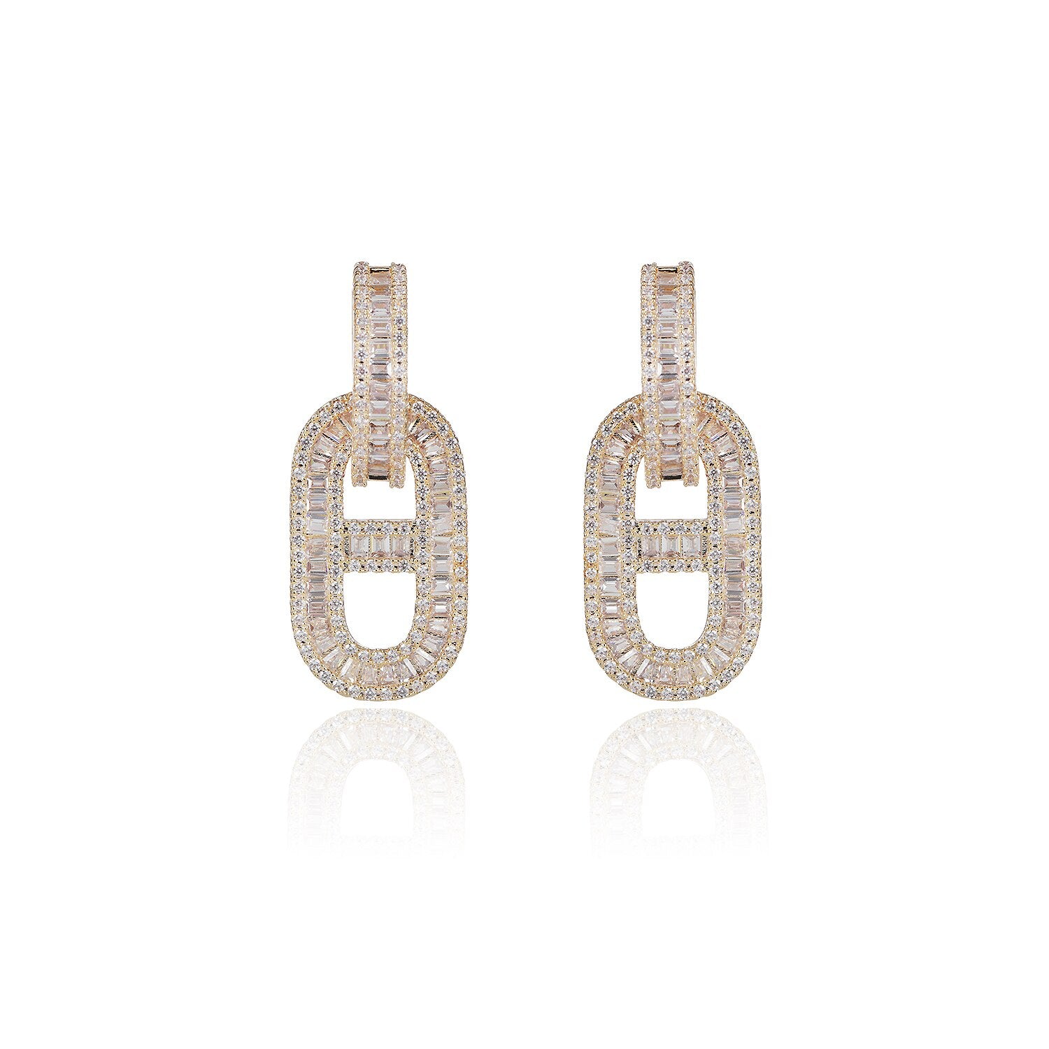 Luxury Cubic Zirconia CZ Crystal Earrings for Women - Elegant Wedding, Birthday Party, Anniversary Gift - Fine Jewelry Set CE11573 | Perfect for Evening Events, Date Nights & Special Occasions