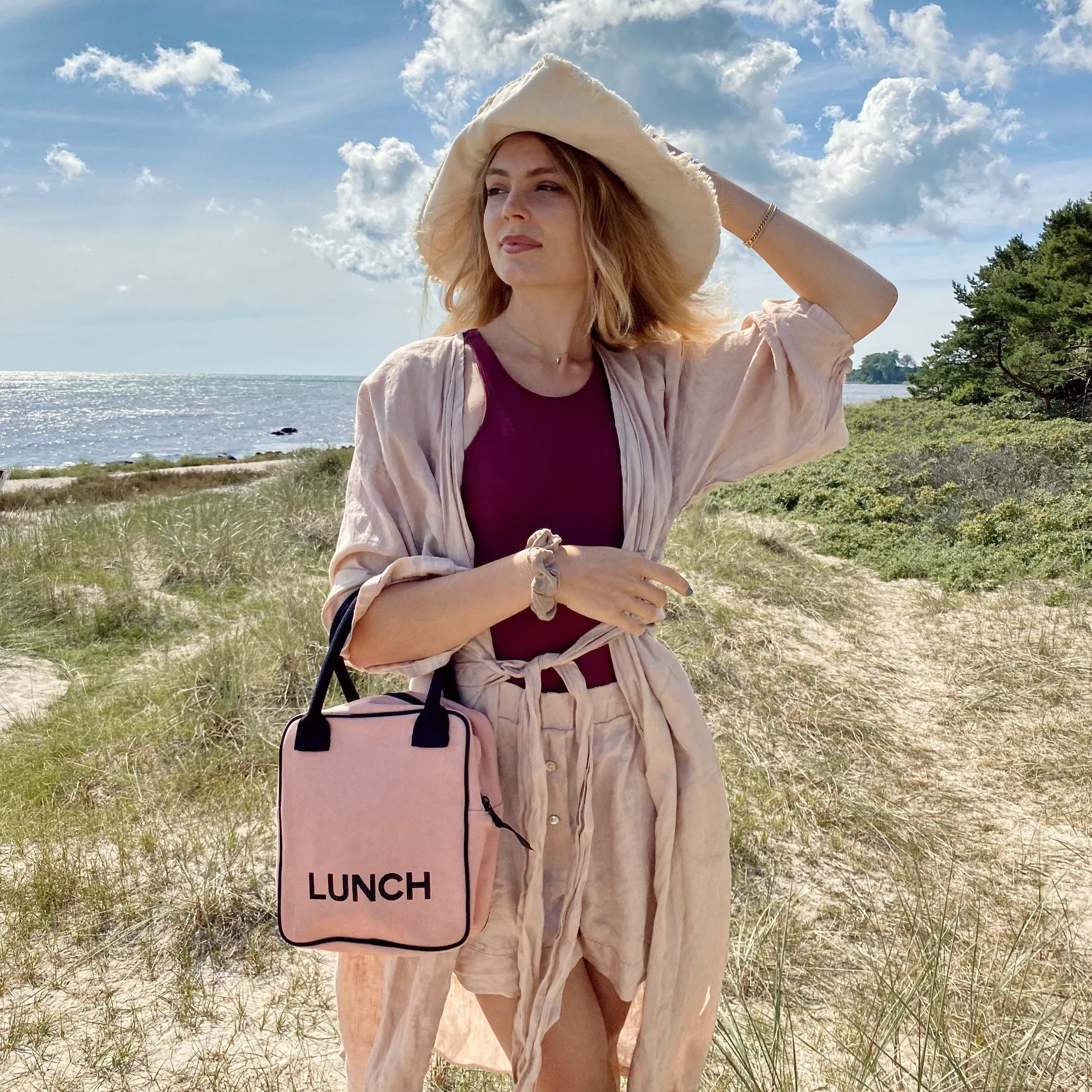 Insulated Lunch Box for Women & Kids - Leak Proof Thermal Food Container, Pink/Blush Color - Perfect for School, Office & Picnics