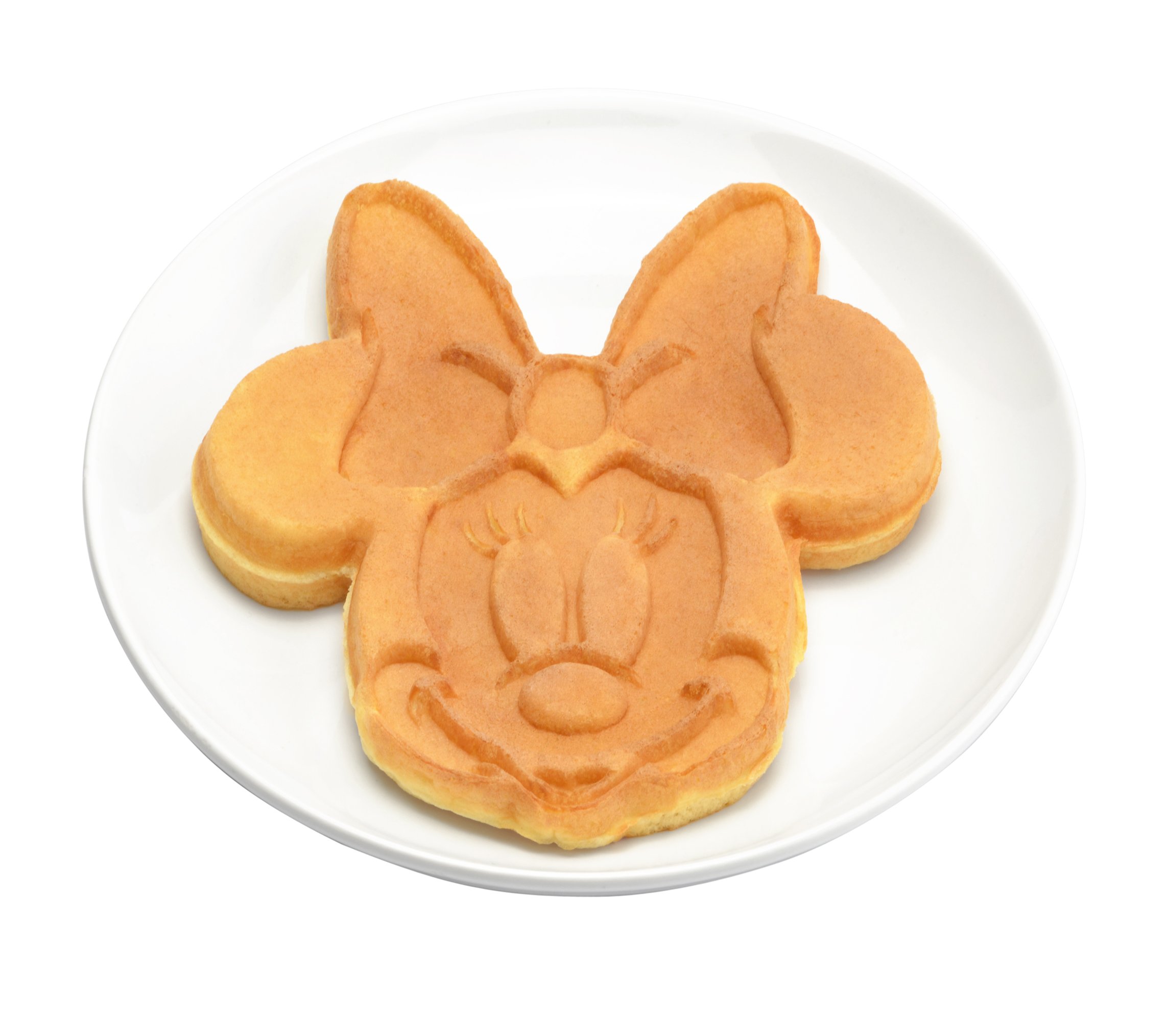 Disney Minnie Mouse Waffle Maker - Premium Non-Stick Electric Kitchen Appliance for Disney Fans - Makes 7