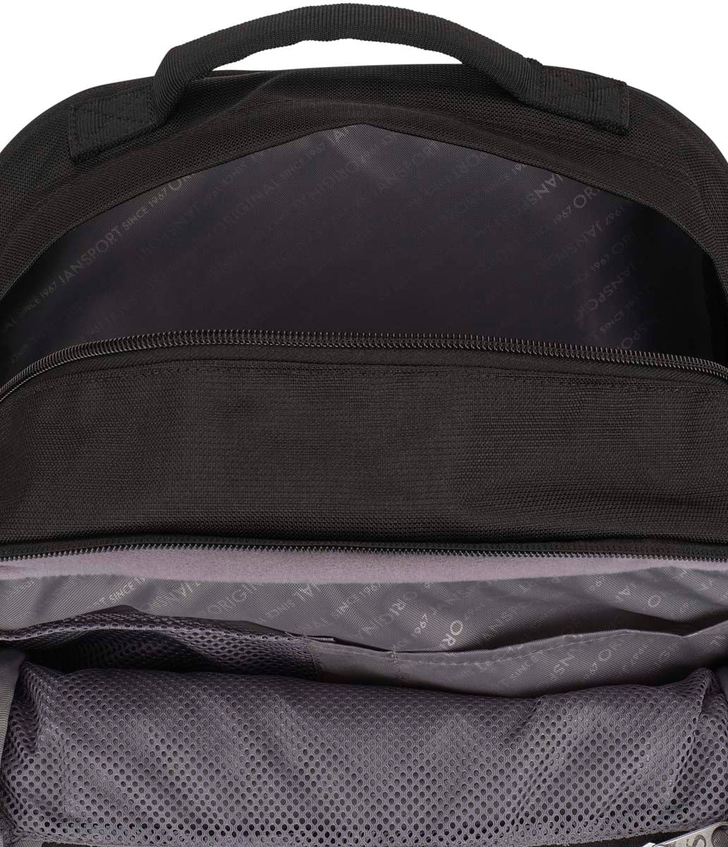 JanSport Inbound Pack Backpack - Lightweight Durable School & Travel Backpack for Men & Women, Water-Resistant Laptop Bag with Multiple Pockets (Black) - Perfect for College, Commuting & Outdoor Adventures