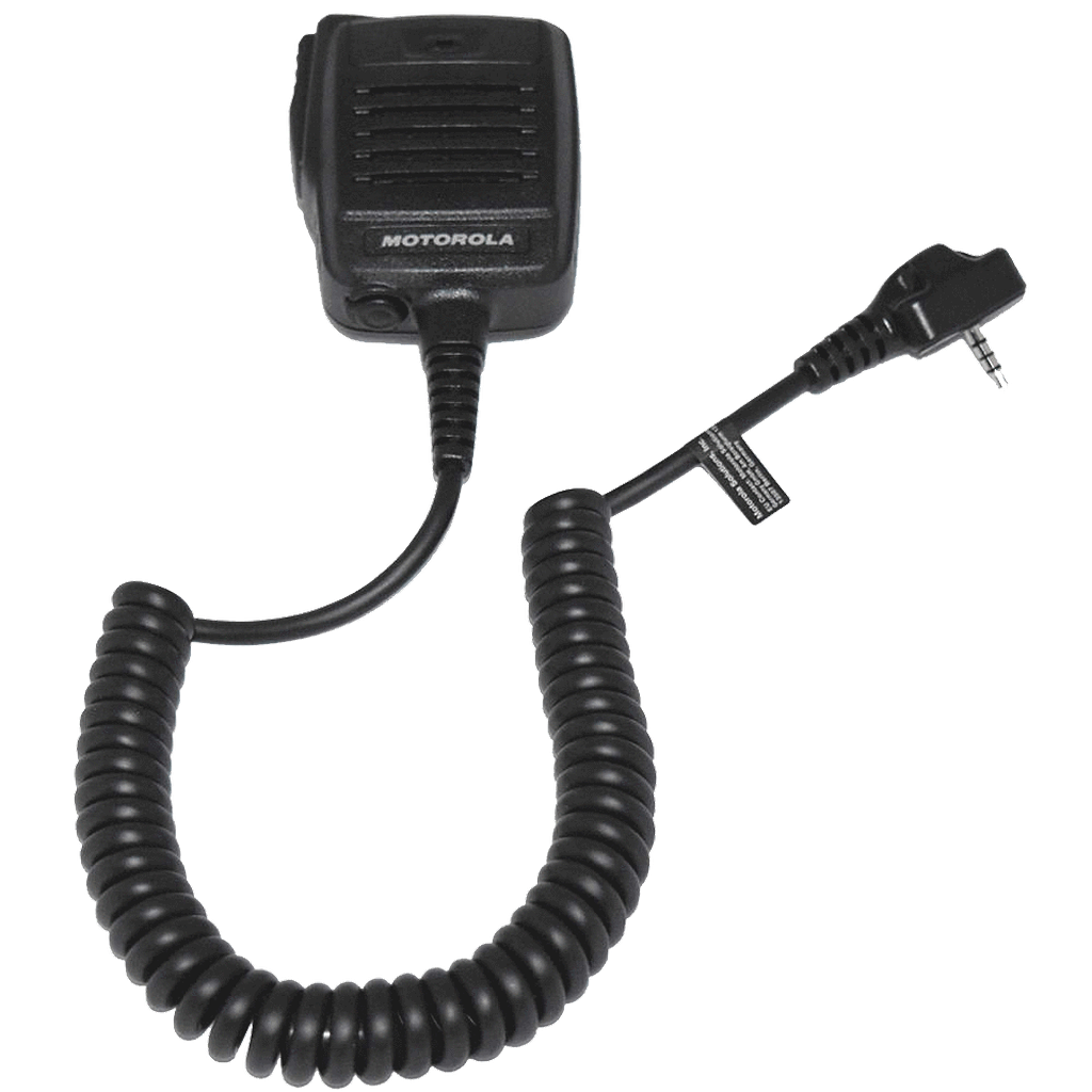 Motorola AAE46X507 Speaker Microphone - High-Quality Two-Way Radio Accessory for Clear Communication | Perfect for Security, Construction & Outdoor Adventures