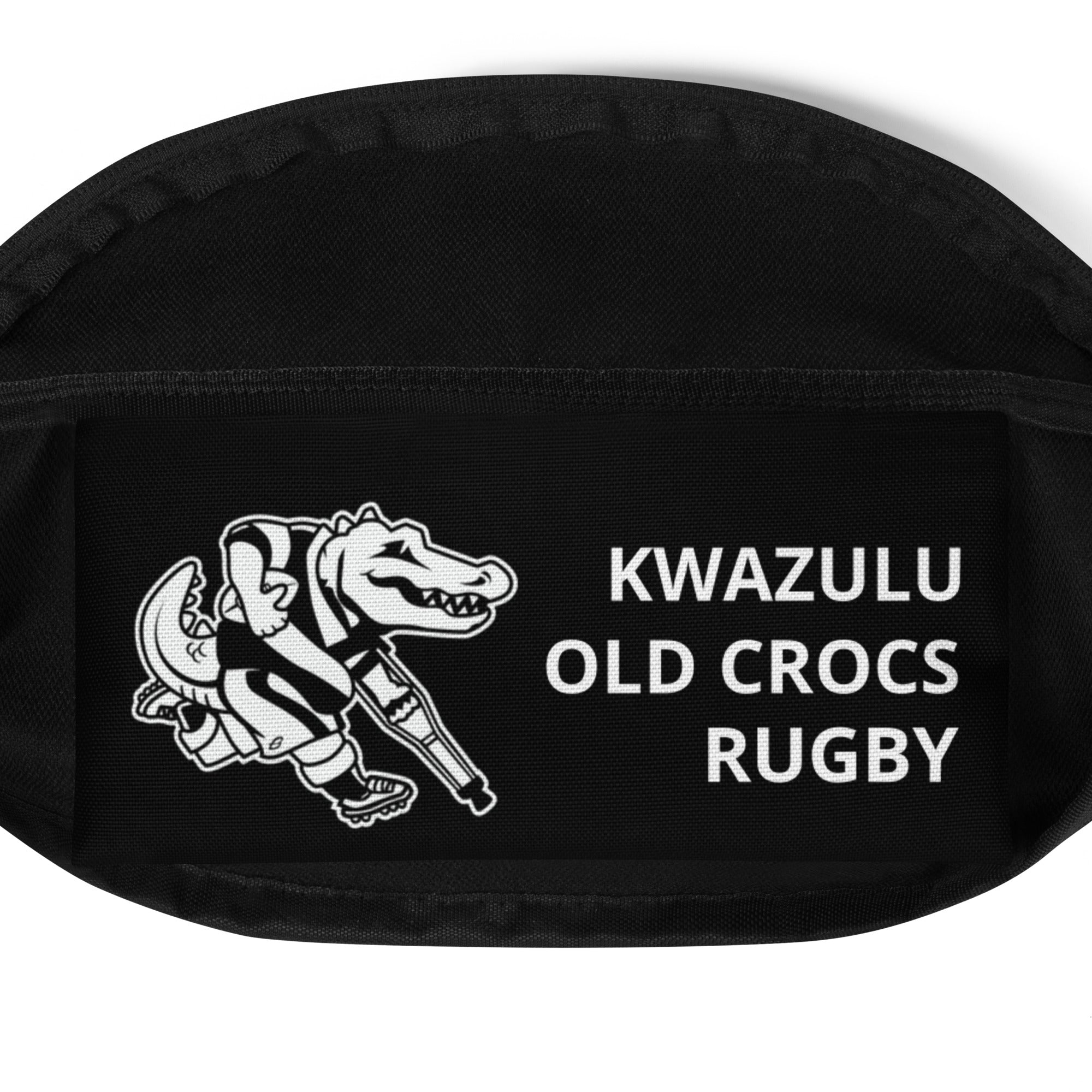 **KwaZulu Old Crocs Fanny Pack - Waterproof Waist Bag for Hiking, Travel & Outdoor Adventures**